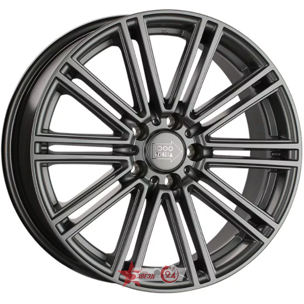 Диски 1000 Miglia MM1005 8x18 5*120 ET30 DIA72.6 Matt Anthracite Литой купить с бесплатной доставкой в пункты выдачи в Петербурге