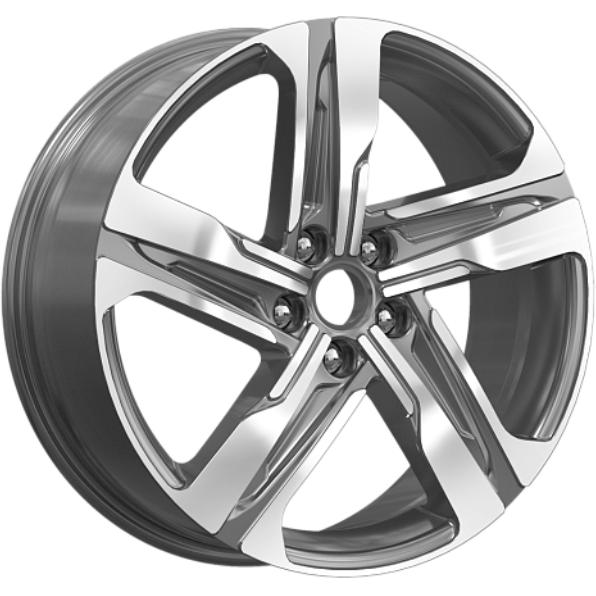 Диски Скад KP004 7.5x19 5*114.3 ET50 DIA67.1 Diamond gloss graphite Литой купить с бесплатной доставкой в пункты выдачи в Петербурге
