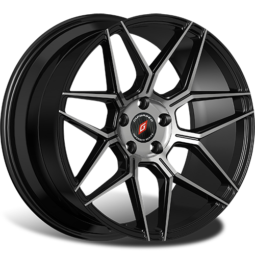 Диски Inforged IFG38 8x18 5*108 ET45 DIA63.3 Black Machined Литой купить с бесплатной доставкой в пункты выдачи в Петербурге