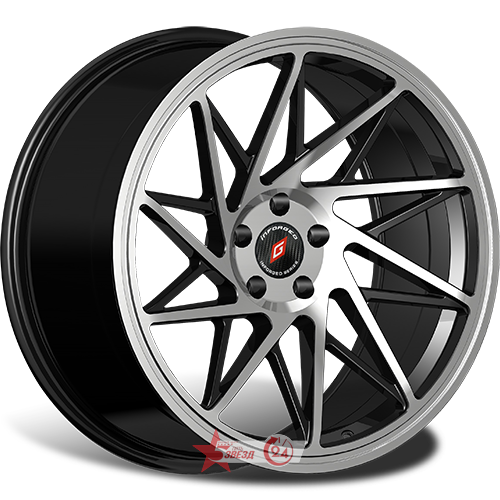 Диски Inforged IFG35 8.5x19 5*114.3 ET45 DIA67.1 Black Machined Литой купить с бесплатной доставкой в пункты выдачи в Петербурге