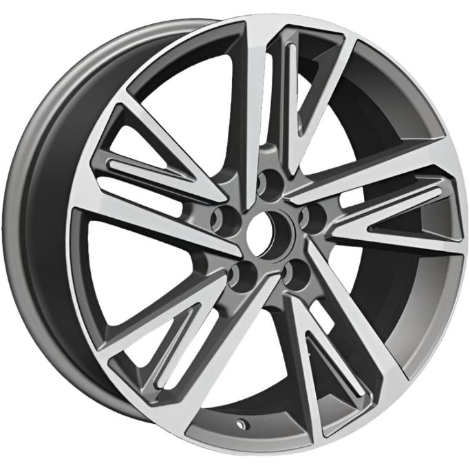 Диски Khomen KHW 1815 8x18 5*114.3 ET51 DIA67.1 Gray-FP Литой купить с бесплатной доставкой в пункты выдачи в Петербурге