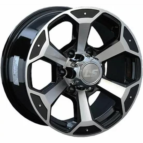 Диски LS 187 7.5x18 6*139.7 ET36 DIA100.1 BKF Литой купить с бесплатной доставкой в пункты выдачи в Петербурге