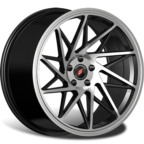 Диски Inforged IFG35 8.5x19 5*114.3 ET45 DIA67.1 Black Machined Литой купить с бесплатной доставкой в пункты выдачи в Петербурге