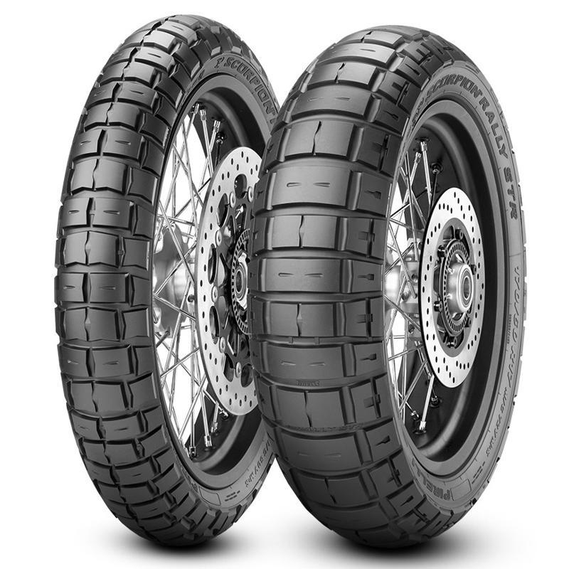 Мотошины Pirelli Scorpion Rally STR 140/80 R17 69V Задняя Эндуро купить с бесплатной доставкой в пункты выдачи в Петербурге