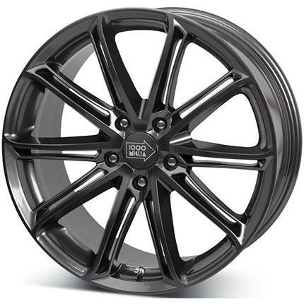 Диски 1000 Miglia MM1007 8.5x19 5*114.3 ET42 DIA67.1 Dark Anthracite High Gloss Литой купить с бесплатной доставкой в пункты выдачи в Петербурге