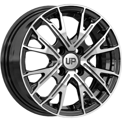 Диски Wheels UP UP127 5.5x14 4*98 ET35 DIA58.6 New Diamond Литой купить с бесплатной доставкой в пункты выдачи в Петербурге