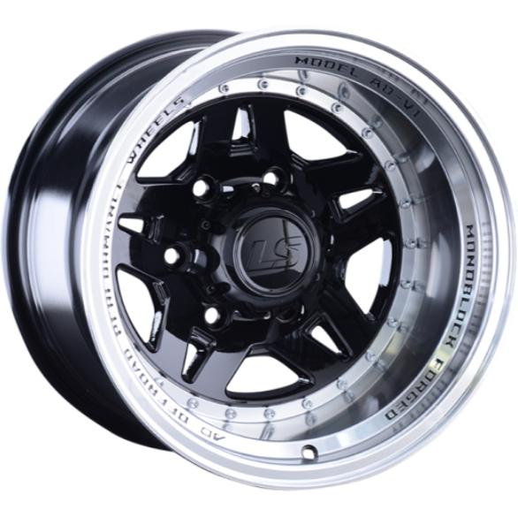 Диски LS 878 10x16 5*139.7 ET-44 DIA108.1 BKL Литой купить с бесплатной доставкой в пункты выдачи в Петербурге