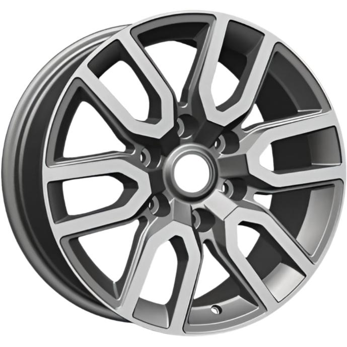 Диски Khomen KHW 1723 8x17 6*139.7 ET36 DIA100.1 Gray-FP Литой купить с бесплатной доставкой в пункты выдачи в Петербурге