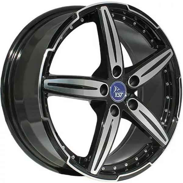 Диски YST X-22 6.5x16 4*100 ET50 DIA60.1 BKF Литой купить с бесплатной доставкой в пункты выдачи в Петербурге