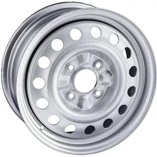 Диски Trebl 8114 P 6x15 4*100 ET48 DIA54.1 Silver Штампованный купить с бесплатной доставкой в пункты выдачи в Петербурге