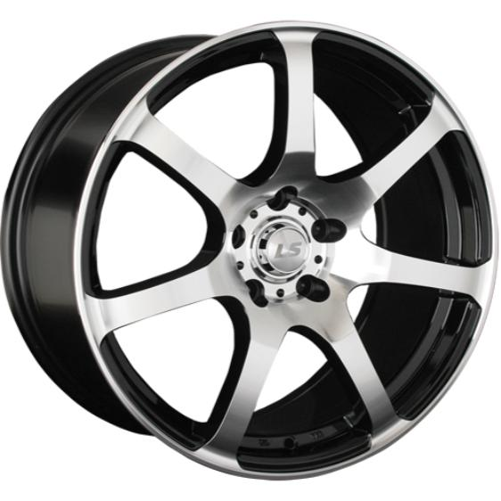 Диски LS 789 7.5x17 5*114.3 ET40 DIA73.1 BKF Литой купить с бесплатной доставкой в пункты выдачи в Петербурге