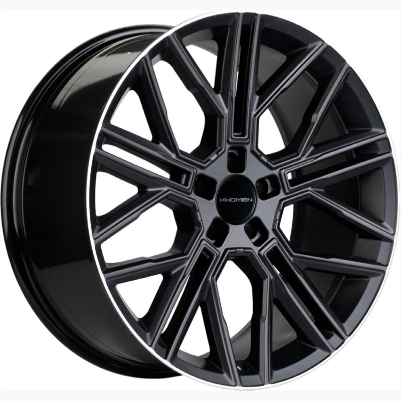 Диски Khomen KHW 2101 9.5x21 5*120 ET49 DIA72.6 Black Matt MR Литой купить с бесплатной доставкой в пункты выдачи в Петербурге