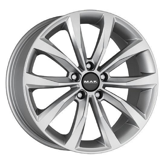 Диски MAK Wolf 7x17 5*112 ET40 DIA57.1 Silver Литой купить с бесплатной доставкой в пункты выдачи в Петербурге