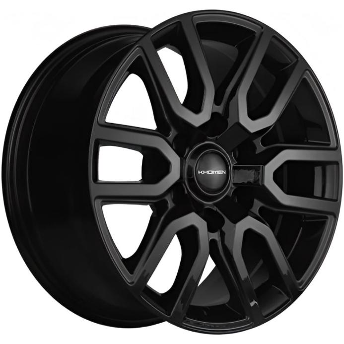 Диски Khomen KHW 1723 8x17 6*139.7 ET36 DIA100.1 Black Литой купить с бесплатной доставкой в пункты выдачи в Петербурге