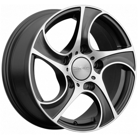 Диски Скад Вихрь 7x16 5*139.7 ET40 DIA98.5 Алмаз матовый Литой купить с бесплатной доставкой в пункты выдачи в Петербурге