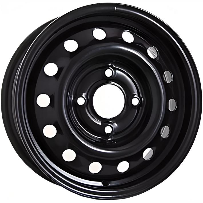 Диски ТЗСК Huyndai Solaris/Kia Rio 6x15 4*100 ET48 DIA54.1 Black Штампованный купить с бесплатной доставкой в пункты выдачи в Петербурге