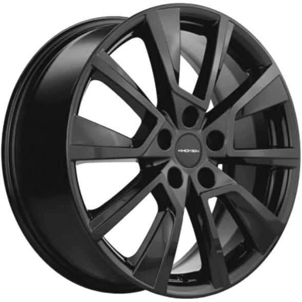 Диски Khomen KHW 1802 7x18 5*108 ET33 DIA60.1 Black Литой купить с бесплатной доставкой в пункты выдачи в Петербурге