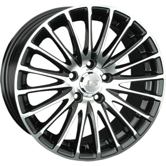 Диски LS 565 7.5x17 5*100 ET42 DIA73.1 BKF Литой купить с бесплатной доставкой в пункты выдачи в Петербурге