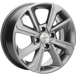 Диски Khomen KHW 1501 6x15 4*100 ET46 DIA54.1 Gray Литой купить с бесплатной доставкой в пункты выдачи в Петербурге
