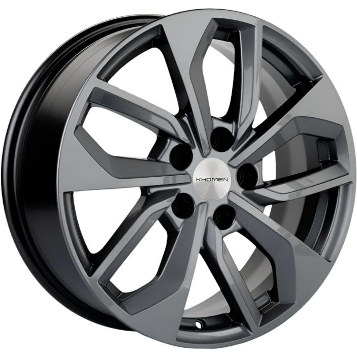 Диски Khomen KHW 1703 7x17 5*114.3 ET39 DIA60.1 Gray Литой купить с бесплатной доставкой в пункты выдачи в Петербурге