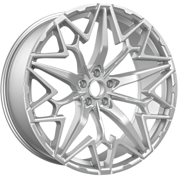 Диски Khomen KHW 2202 10x22 5*112 ET30 DIA66.6 Brilliant Silver Литой купить с бесплатной доставкой в пункты выдачи в Петербурге