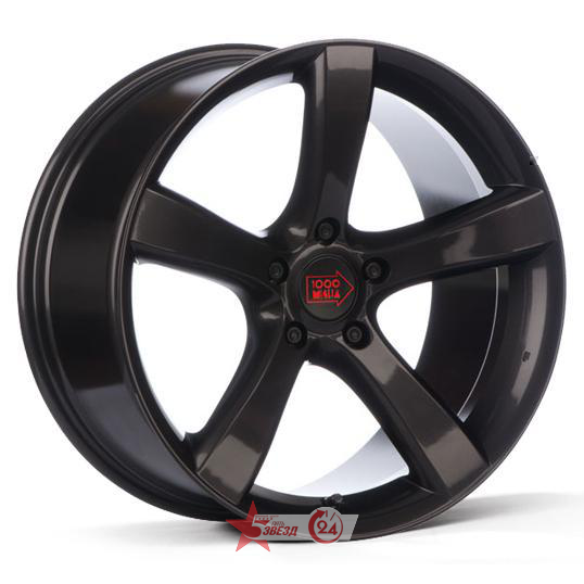 Диски 1000 Miglia MM1001 8x18 5*108 ET40 DIA67.1 Dark Anthracite High Gloss Литой купить с бесплатной доставкой в пункты выдачи в Петербурге