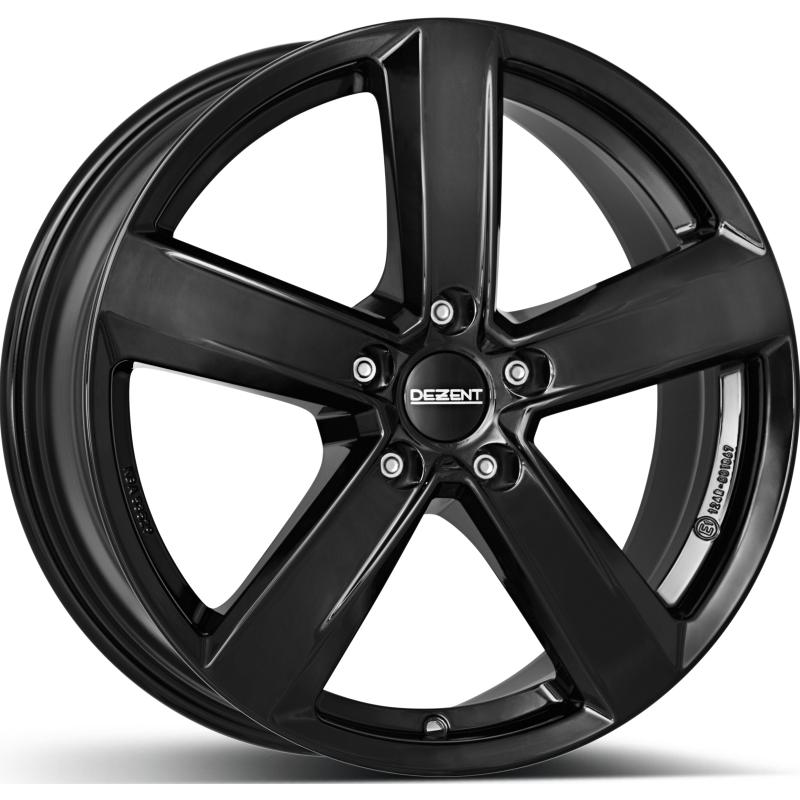 Диски Dezent TU 7x17 5*108 ET42 DIA65.1 Black Литой купить с бесплатной доставкой в пункты выдачи в Петербурге