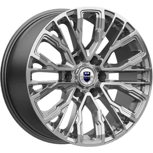 Диски K&K Кортес 8.5x19 6*139.7 ET36 DIA100.1 Дарк платинум Литой купить с бесплатной доставкой в пункты выдачи в Петербурге