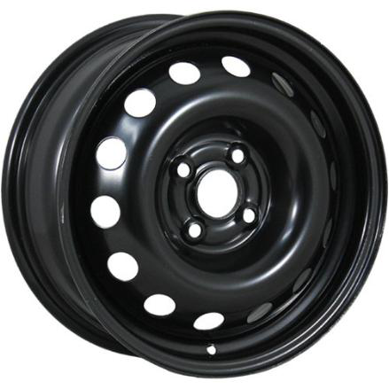 Диски Trebl 64A45R 6x15 4*100 ET45 DIA54.1 Black Штампованный купить с бесплатной доставкой в пункты выдачи в Петербурге