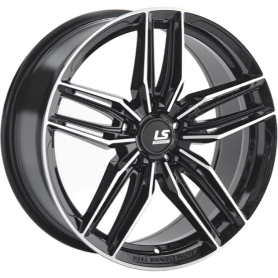 Диски LS FlowForming RC54 8.5x18 5*114.3 ET40 DIA67.1 BKF Литой купить с бесплатной доставкой в пункты выдачи в Петербурге