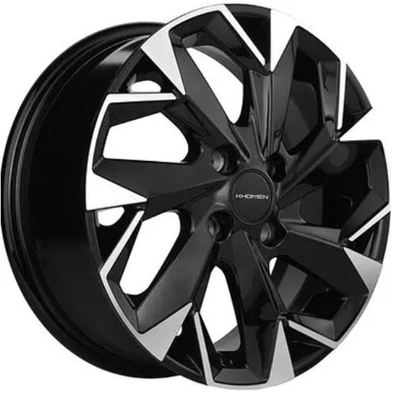 Диски Khomen KHW 1402 5.5x14 4*100 ET43 DIA60.1 Black-FP Литой купить с бесплатной доставкой в пункты выдачи в Петербурге