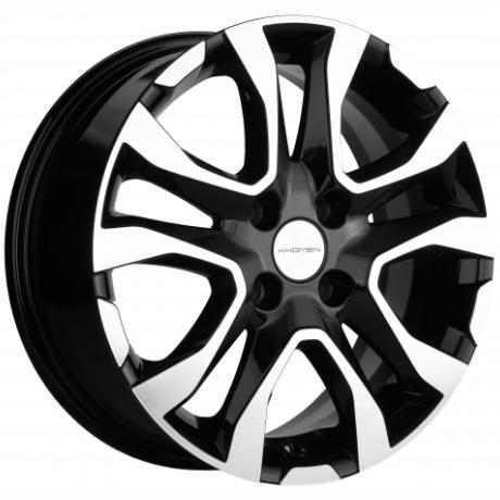 Диски Khomen KHW 1503 6x15 4*100 ET50 DIA60.1 Black-FP Литой купить с бесплатной доставкой в пункты выдачи в Петербурге