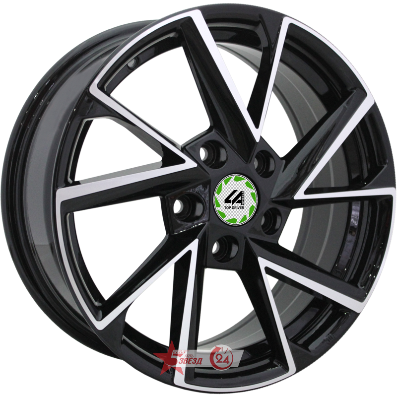 Диски Replica TD Special Series RN10-S 6.5x16 5*114.3 ET40 DIA66.1 BKF Литой купить с бесплатной доставкой в пункты выдачи в Петербурге