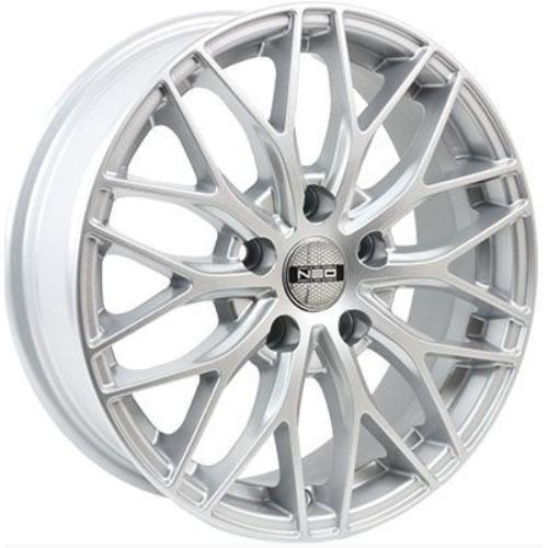 Диски Neo 654 6.5x16 4*100 ET40 DIA60.1 Silver Литой купить с бесплатной доставкой в пункты выдачи в Петербурге