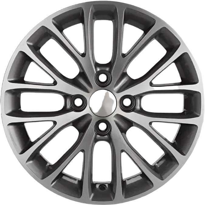 Диски Khomen KHW 1506 6x15 4*100 ET46 DIA54.1 Gray-FP Литой купить с бесплатной доставкой в пункты выдачи в Петербурге