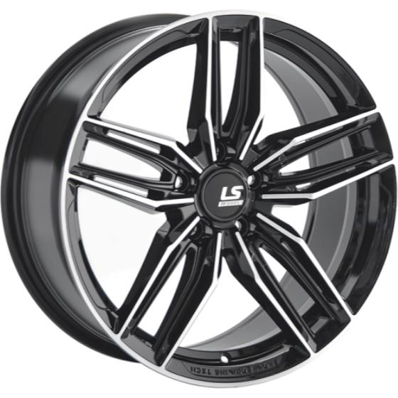 Диски LS FlowForming RC54 8x18 5*114.3 ET40 DIA67.1 BKF Литой купить с бесплатной доставкой в пункты выдачи в Петербурге