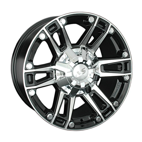 Диски LS 558 8x17 6*139.7 ET36 DIA100.1 BKF Литой купить с бесплатной доставкой в пункты выдачи в Петербурге