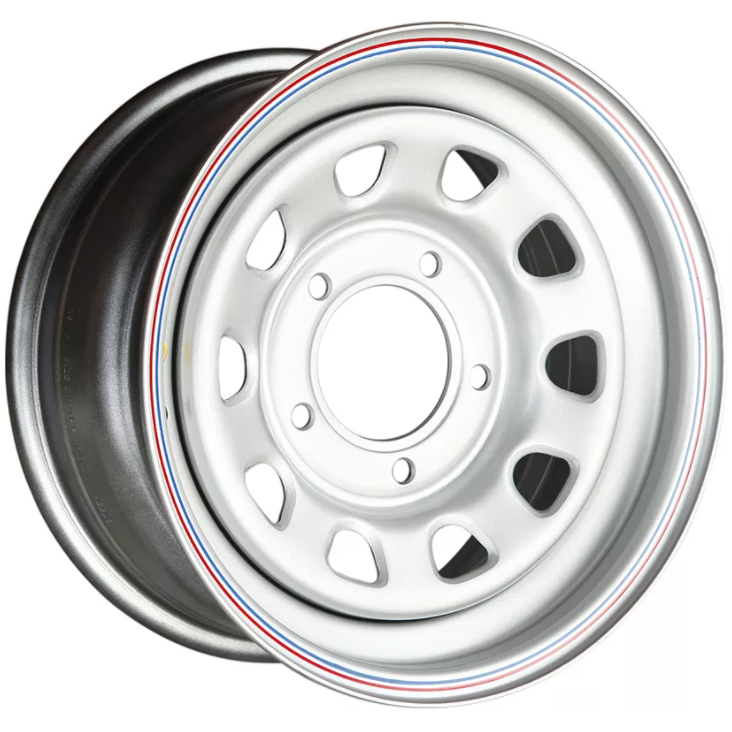 Диски Off Road Wheels Niva 7x15 5*139.7 ET25 DIA98.5 Silver Штампованный купить с бесплатной доставкой в пункты выдачи в Петербурге