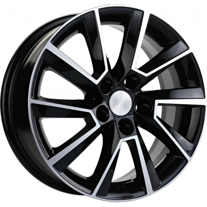 Диски Khomen KHW 1604 6x16 5*105 ET39 DIA56.6 Black-FP Литой купить с бесплатной доставкой в пункты выдачи в Петербурге