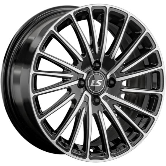 Диски LS 1356 7x16 4*98 ET28 DIA58.6 BKF Литой купить с бесплатной доставкой в пункты выдачи в Петербурге